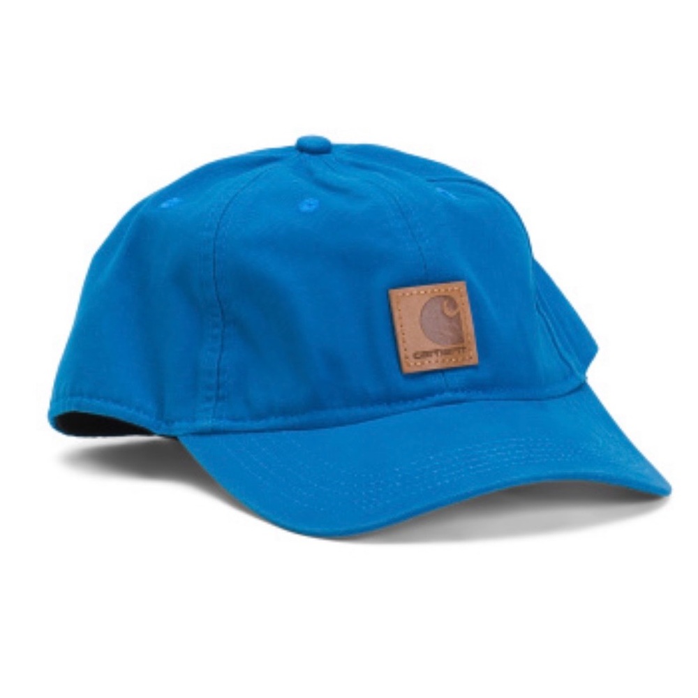 NWT UNISEX bright blue cotton Carhartt canvas cap